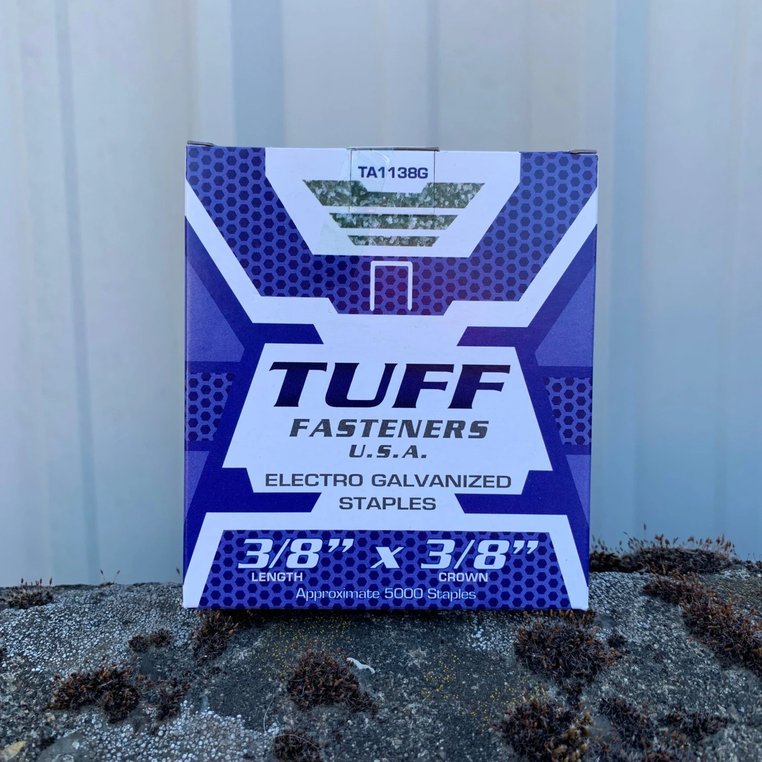 NORTH WEST STAPLE TUFF GALVANIZED STAPLES FOR RAPID 11 HAMMER TACKER 3/8" Logging & Forestry 1 NORTH WEST STAPLE TUFF GALVANIZED STAPLES FOR RAPID 11 HAMMER TACKER 3/8" Logging & Forestry