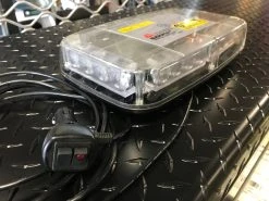 ALT ENTERPRISES Truck Accessories ALT MINI BAR AMBER LED LIGHT, 8 FLASH PATTERNS