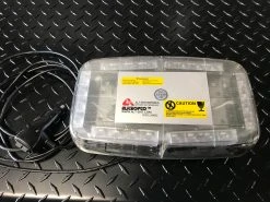 ALT ENTERPRISES Truck Accessories ALT MINI BAR AMBER LED LIGHT, 8 FLASH PATTERNS