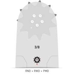 Oregon Power Match Plus Guide Bar - 3/8" - 0.063" Gauge