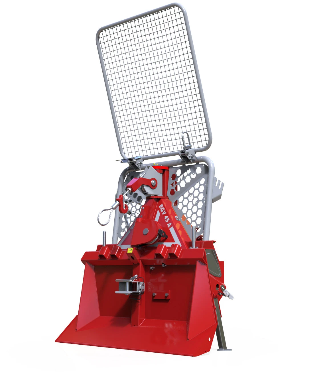 Tajfun Single Drum Logging Winch #EGV 45 A Tractor Implements 1 Tajfun Single Drum Logging Winch #EGV 45 A Tractor Implements