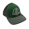 Cowlitz River Rigging Rugged Work Wear Green & Gray CRR Logo Hats
