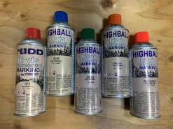 Cowlitz River Rigging Sales Shop 37 RUDD/Highball Hi-Vis Tree & Log Marking Paint Fluorescent