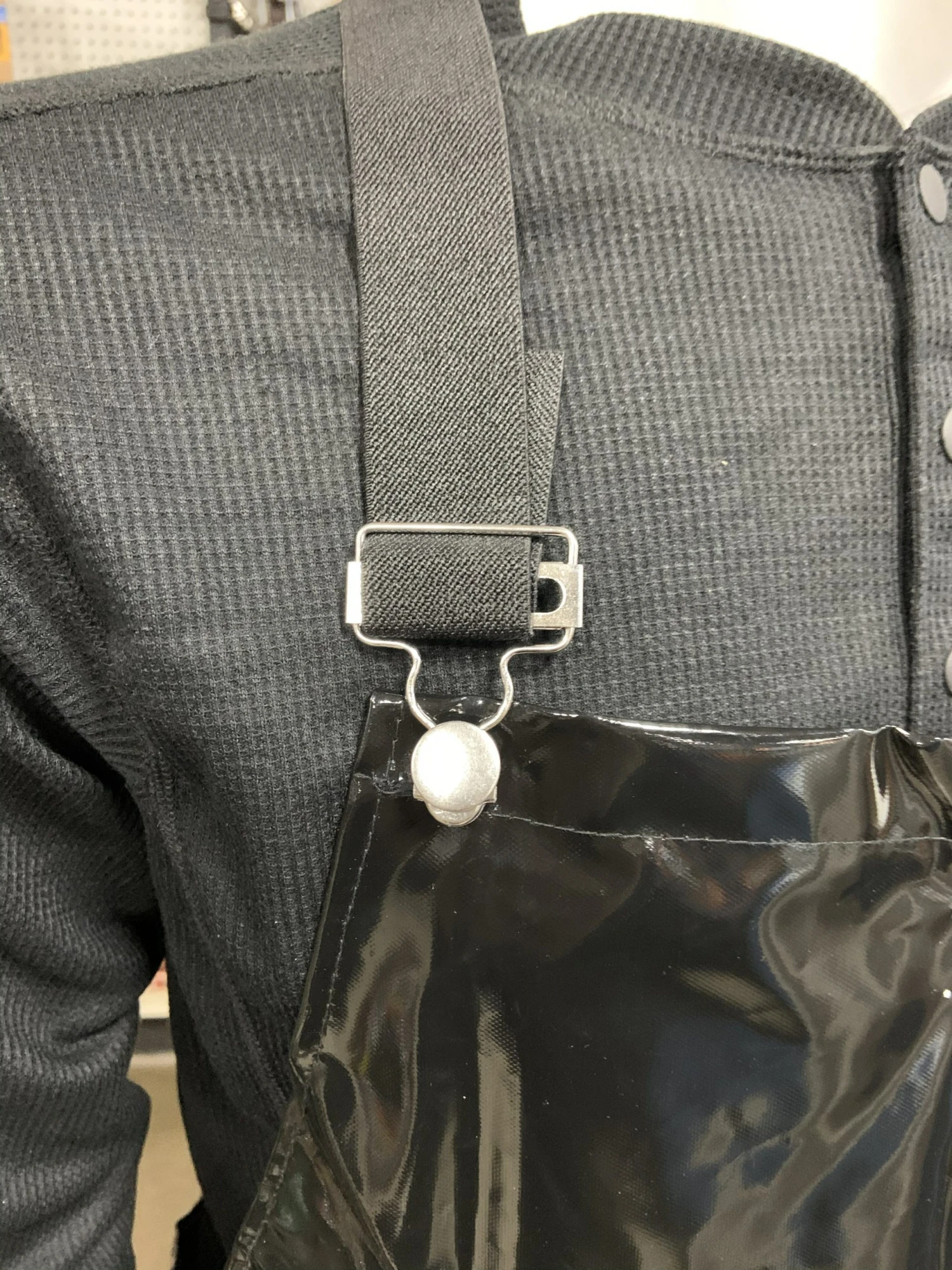 Louisiana Professional Wear Rugged Work Wear Black Rain Bib LPW 2 Louisiana Professional Wear Rugged Work Wear Black Rain Bib LPW